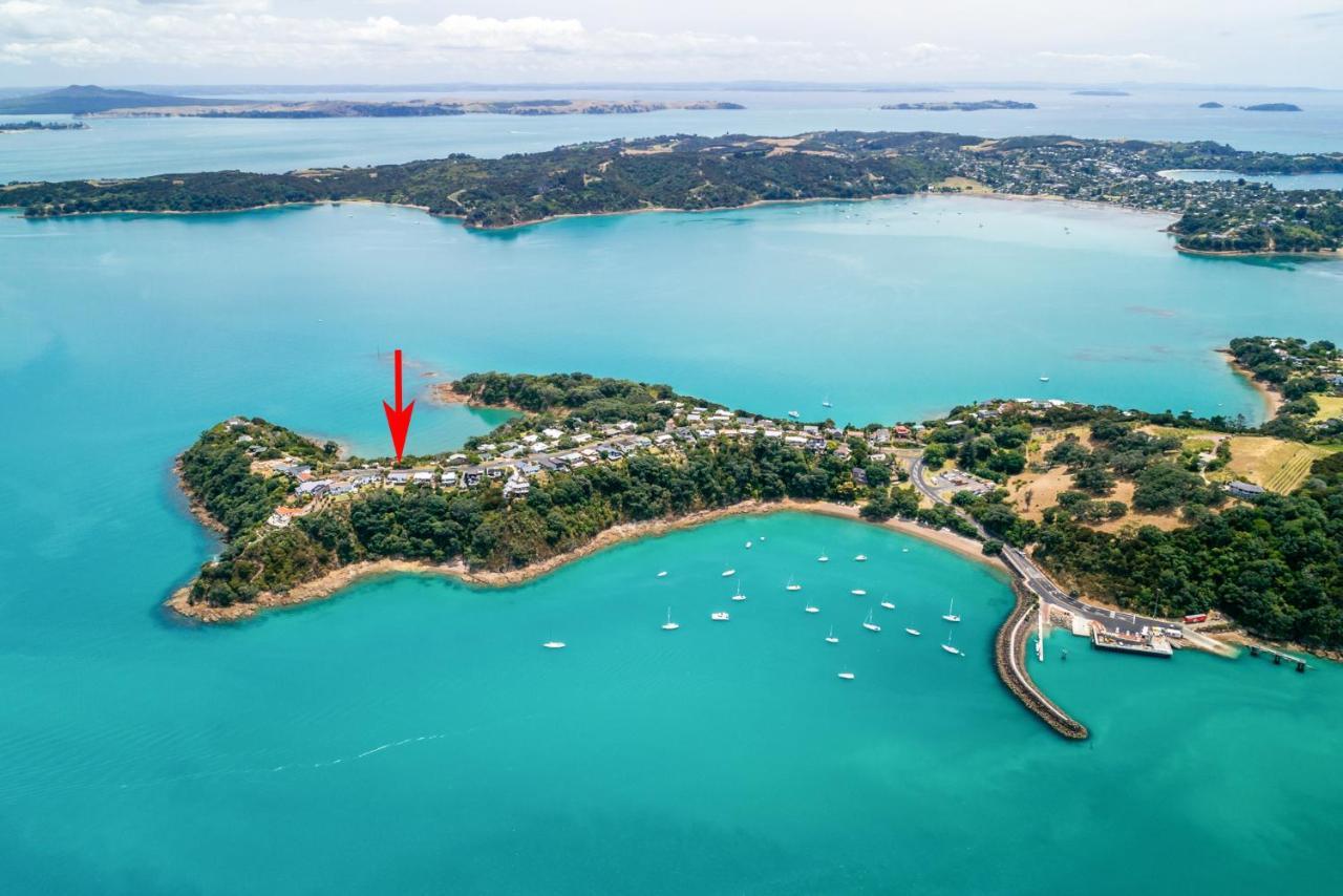 Вілла Ocean View Te Whau Bay Екстер'єр фото