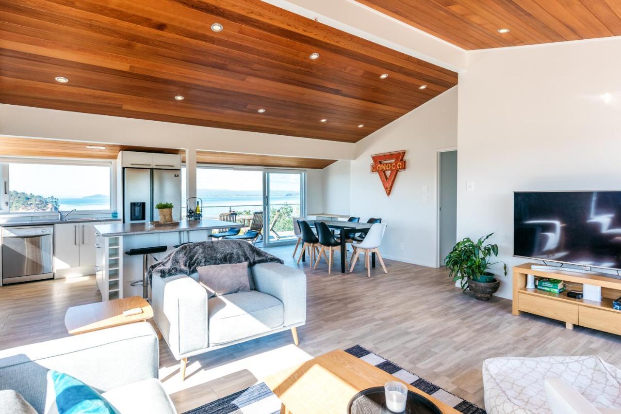 Вілла Ocean View Te Whau Bay Екстер'єр фото